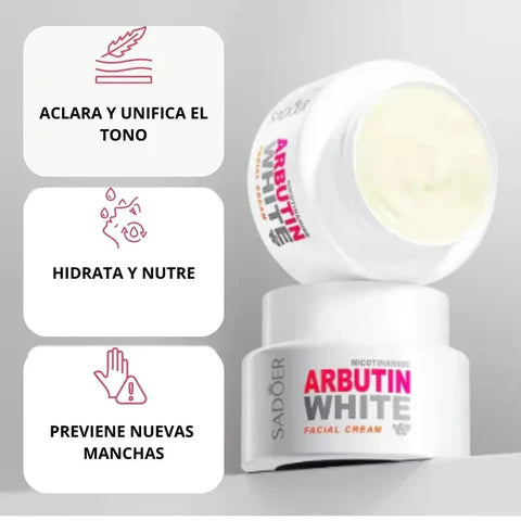 💡 Crema Aclarante Arbutin – ✨ ENVÍO GRATIS 🌸
