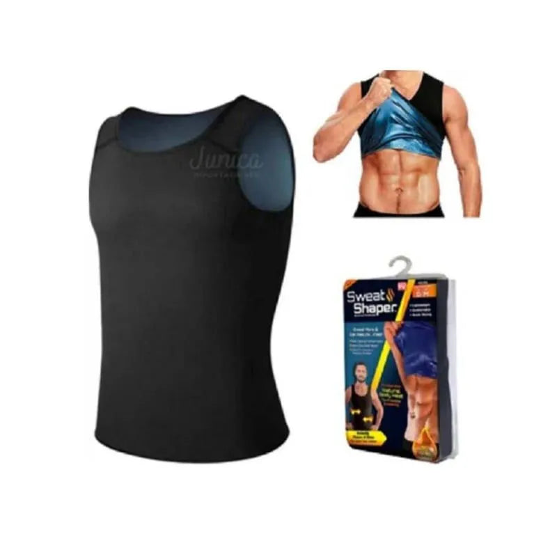 Faja Térmica Reductora🔥 Hombres: Calidad textil Premium💎