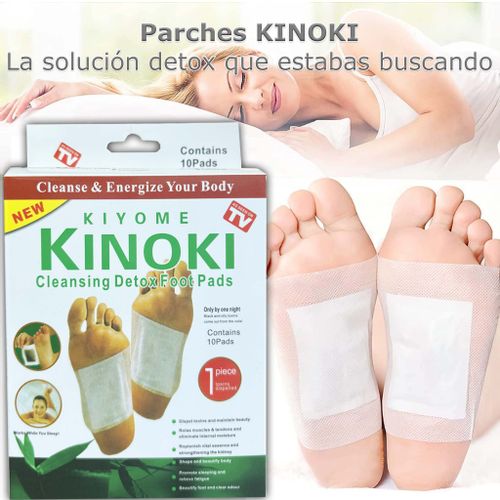 Kinoki Detox™ ✨ – Despierta ligera y renovada 🌙💆‍♀️ – 10 Parches – ENVÍO GRATIS 🚚