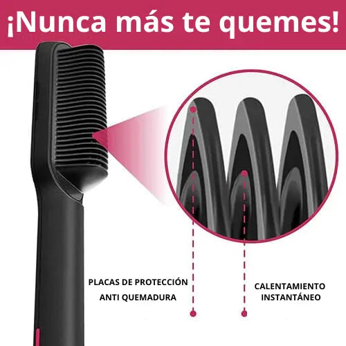 SmoothGlow® | Cepillo Alisador de Pelo Profesional