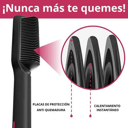 SmoothGlow® | Cepillo Alisador de Pelo Profesional