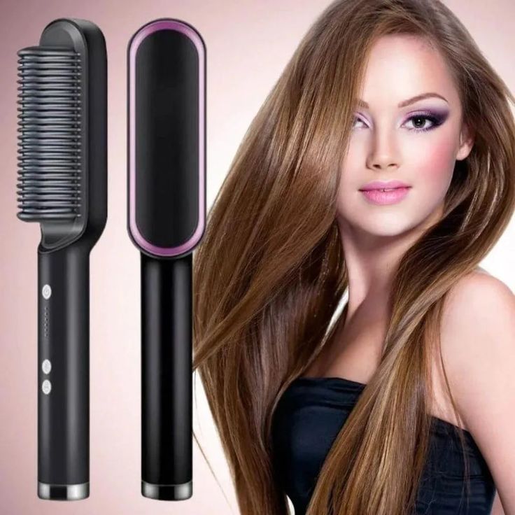 SmoothGlow® | Cepillo Alisador de Pelo Profesional