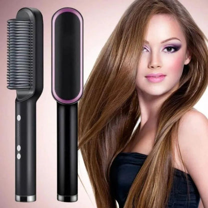 SmoothGlow® | Cepillo Alisador de Pelo Profesional